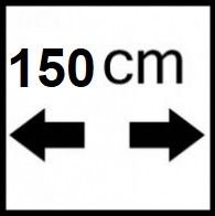 150 cm