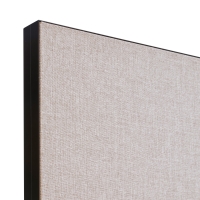 04 Beige gemêleerd / zwart kader