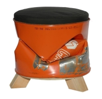 Kussen voor binnen en buiten (kleur zwart)
