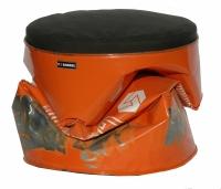 Kussen voor binnen (kleur zwart)