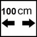 100 cm