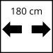 180 cm