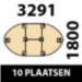 329.1x180cm - 10 Plaatsen