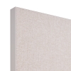 Akoestische tussenwand t.b.v. duo XFB3 met zwart (Z) aluminium kader (5 cm dik) 180x70 cm incl. magneet set wit t.b.v. montage 71648