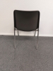 Kantinestoel 4-poots chroom/antraciet 70997
