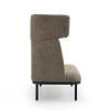 Akoestische loungebank 1-zits met tafeloptie 75259