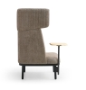 Akoestische loungebank 1-zits met tafeloptie 75261