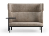 Akoestische loungebank 2-zits met tafeloptie 75246