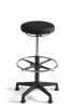  Tabouret hoog, stof, voet nylon 52375