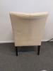 Fauteuil (kunst)leder beige 70638