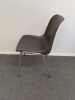 Kantinestoel 4-poots chroom/antraciet 70998