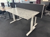ACTIE! Elektrisch zit/sta bureau YF3 wit (type 2023/2024) 73288