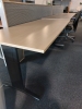 Bureau 180x80cm hoogte instelbaar 72382