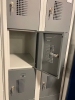 Lockerkast 10-deurs incl. sleutels 61447