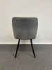 Landelijke velours stoelen 76150