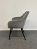Landelijke velours stoelen 76151