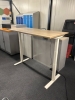 ACTIE! Elektrisch zit/sta bureau 160x80cm WR 76192
