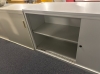 Schuifdeurkast 160x75cm grijs (Gebruikt) 76158
