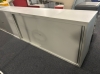 Schuifdeurkast 160x75cm grijs (Gebruikt) 76162