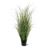 Kunst Rietgras plant 80cm - groen/crème 71398
