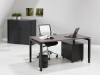 Vrijstaande bureautafel Q-bic 80x60cm 75972
