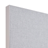 Akoestische tussenwand t.b.v. duo bench met aluminium kader (5 cm dik) incl. magneet set t.b.v. montage 71732