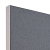 Akoestische tussenwand t.b.v. duo bench met aluminium kader (5 cm dik) incl. magneet set t.b.v. montage 71733