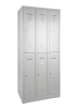 Lockerkast R6, 6-deurs  (3x2) 62564