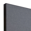 Akoestische tussenwand t.b.v. duo bench met aluminium kader (5 cm dik) incl. magneet set t.b.v. montage 71729