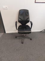 Bureaustoel Giroflex 64 leder