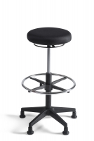  Tabouret hoog, stof, voet nylon