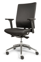 Bureaustoel Timlip 2 NPR zwart / wit mesh