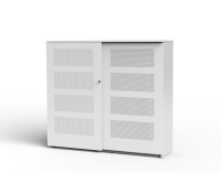 Akoestische schuifdeurkast 159 cm hoog (4 OH)