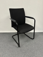 Bureaustoelen zwart/grijs 