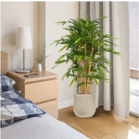 Bamboe de luxe kunstplant 120cm
