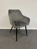 Landelijke velours stoelen