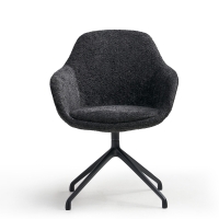 Design fauteuil met armleuningen