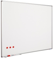 Whitebord 90 x 120cm wit geëmailleerd staal VOORRAADACTIE!