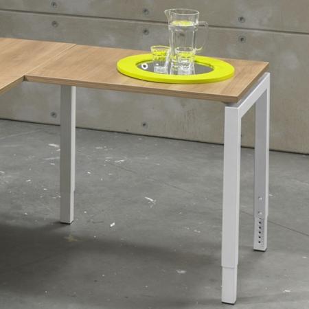 Aanbouwtafel 4Q-White 80x60cm