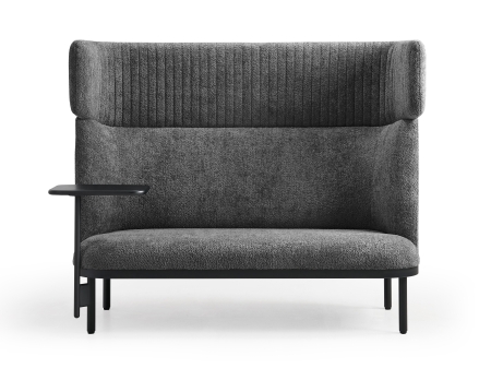 Akoestische loungebank 2-zits met tafeloptie