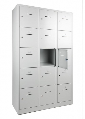 Lockerkast C15, 15-deurs