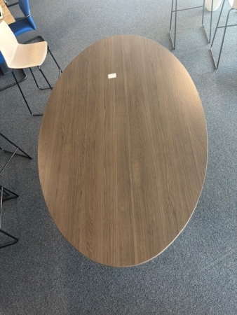 Bartafel Ellips 200x120cm