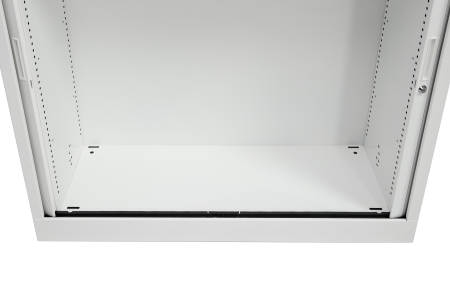 Roldeurkast 118x120x43cm + 2 legborden