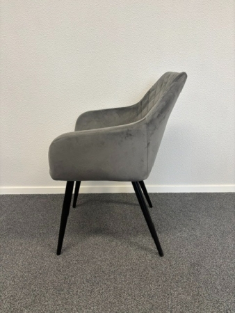 Landelijke velours stoelen
