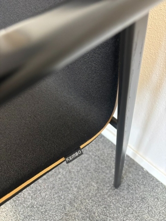 Vergaderstoelen Kembo Kion zwart (stof grof)