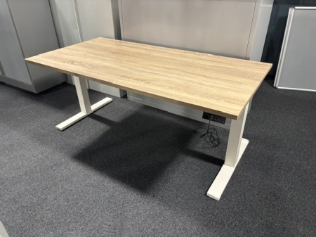 ACTIE! Elektrisch zit/sta bureau 160x80cm WR