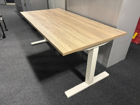ACTIE! Elektrisch zit/sta bureau 160x80cm WR