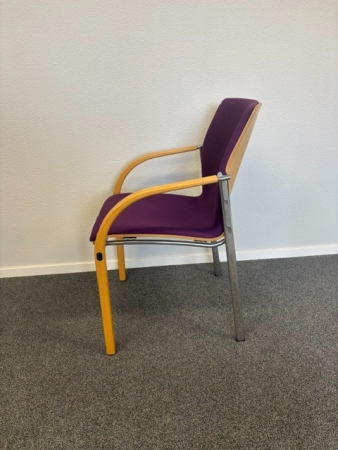 Vergaderstoelen Kembo Kion paars