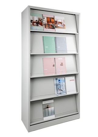Tijdschriftenkast 195x100x42cm