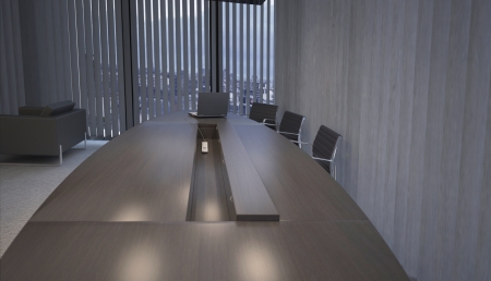 Manager Ellips vergadertafel 420x138cm 